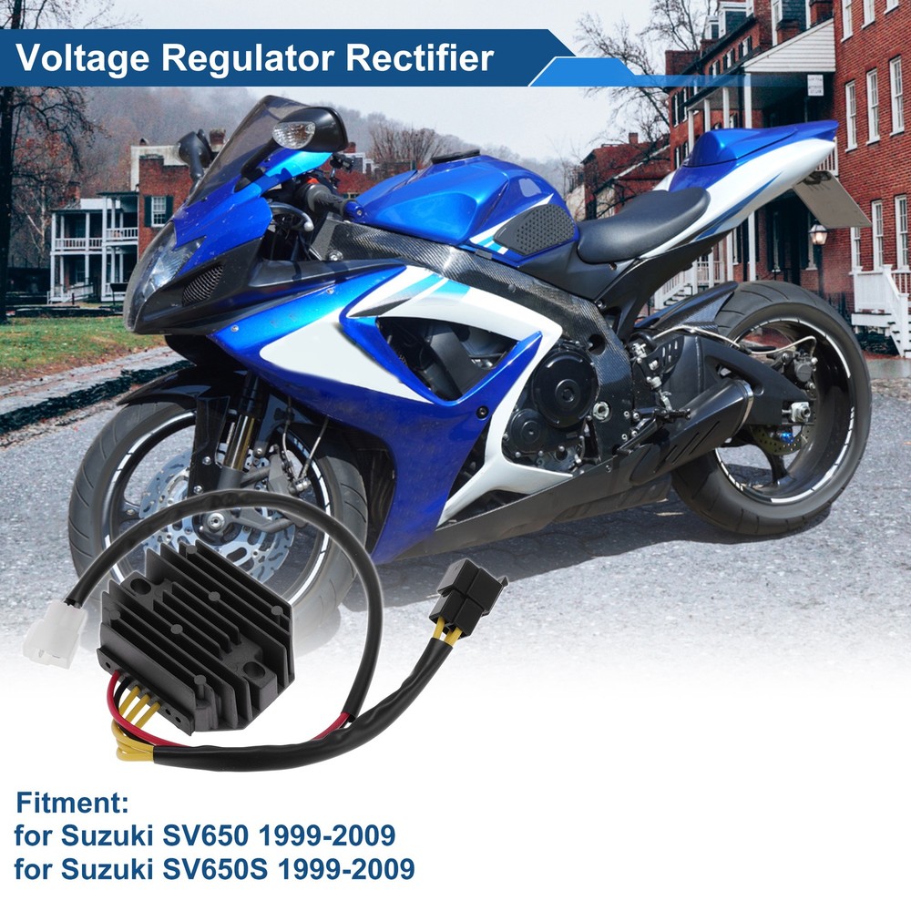Voltage Regulator Rectifier Replacement for Suzuki SV650 1999-2009