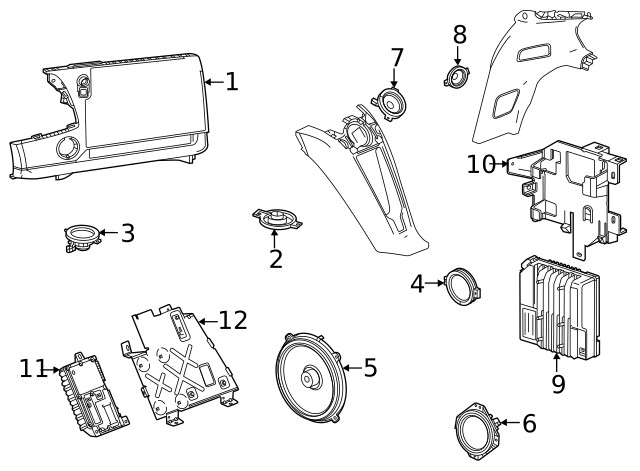 Genuine GM Bracket 86509240