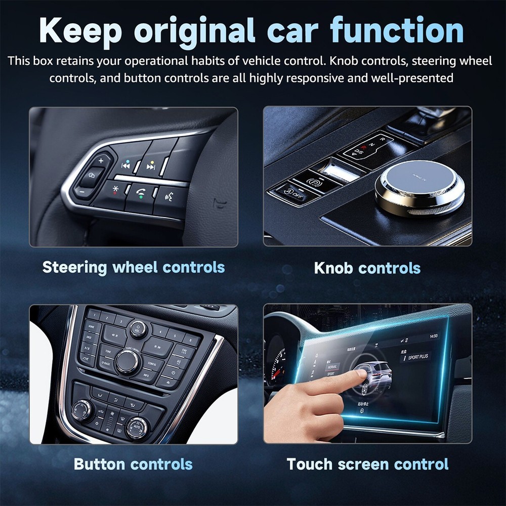 USB Wireless CarPlay Adapter Fit iPhone Apple Wireless Carplay Dongle Plug Play