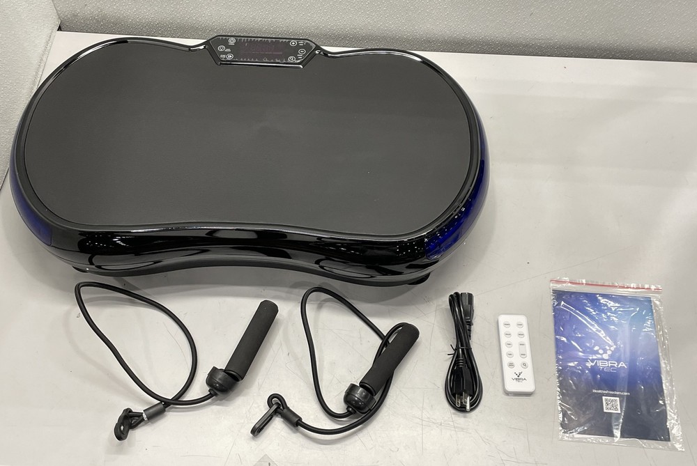 VibraTec Workout Vibration Plate in Black
