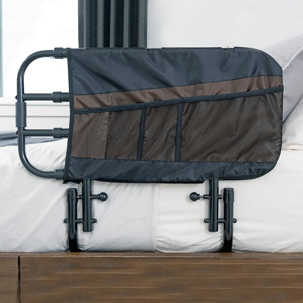 Stander EZ Adjust Bed Rail Adjustable Safety Fall Support Assist Mobility