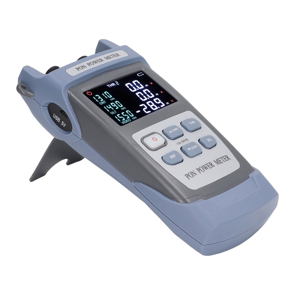 Optical Fiber Power Meter Digital Optic Cable PON Tester Testing Tool Set♪