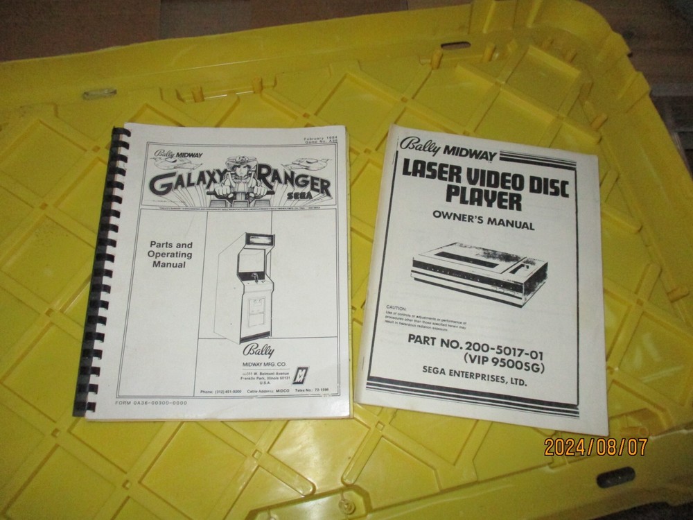 GALAXY RANGER MANUAL SET