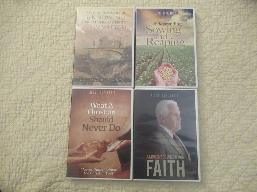 Jesse Duplantis Sermon DVD 4-Set