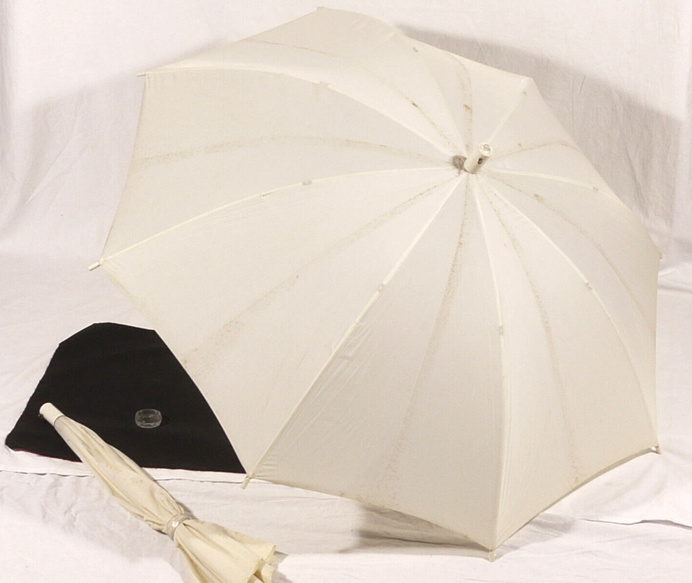 PRL) EPG 2x WHITE SOFTBOX UMBRELLA FLASH DIFFUSER PHOTO STUDIO UMBRELLA