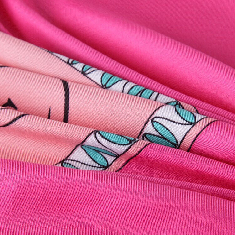 130*130cm stroll on the streets of Paris, 100% silk scarves +1 gift necklace #89