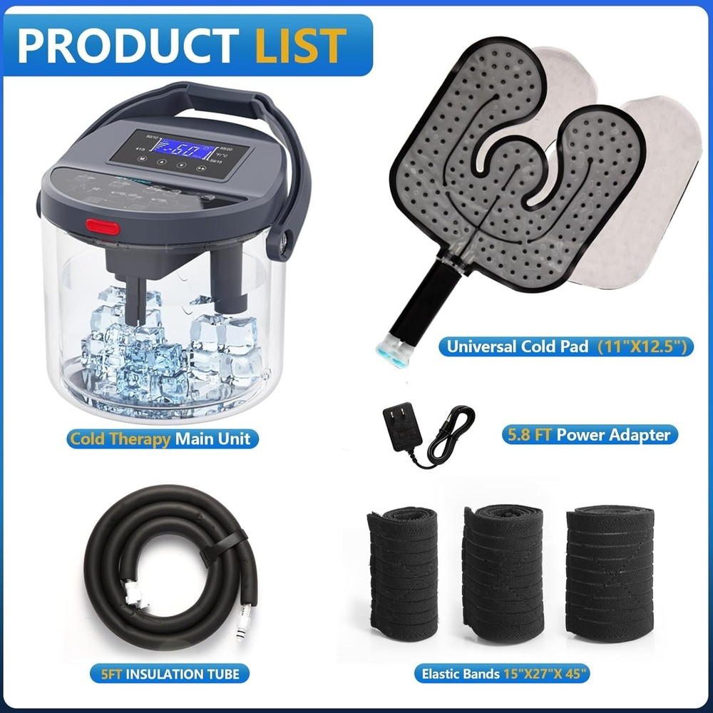 Cold Therapy Machine with Programmable Timer, Ice-Machine-#2445SUP2