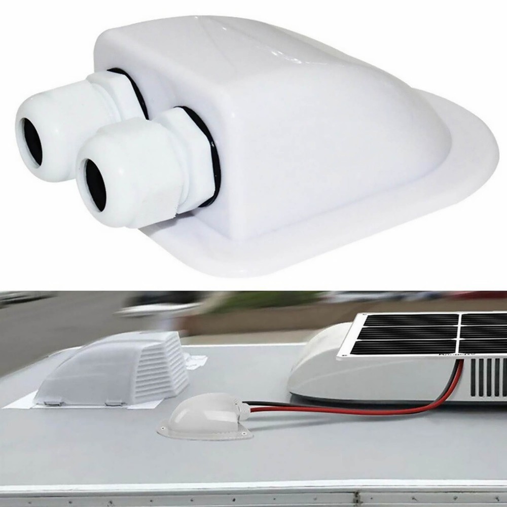 UV Resistant Cable Entry Box for Solar Panel Installations - IP68 Waterproof