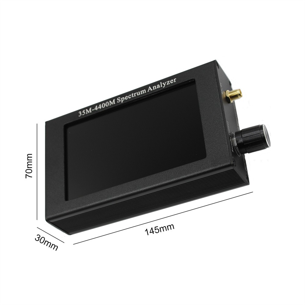 35M-4400MHz Spectrum Analyzer 4.3Inch LCD Screen Professional Handheld Simple
