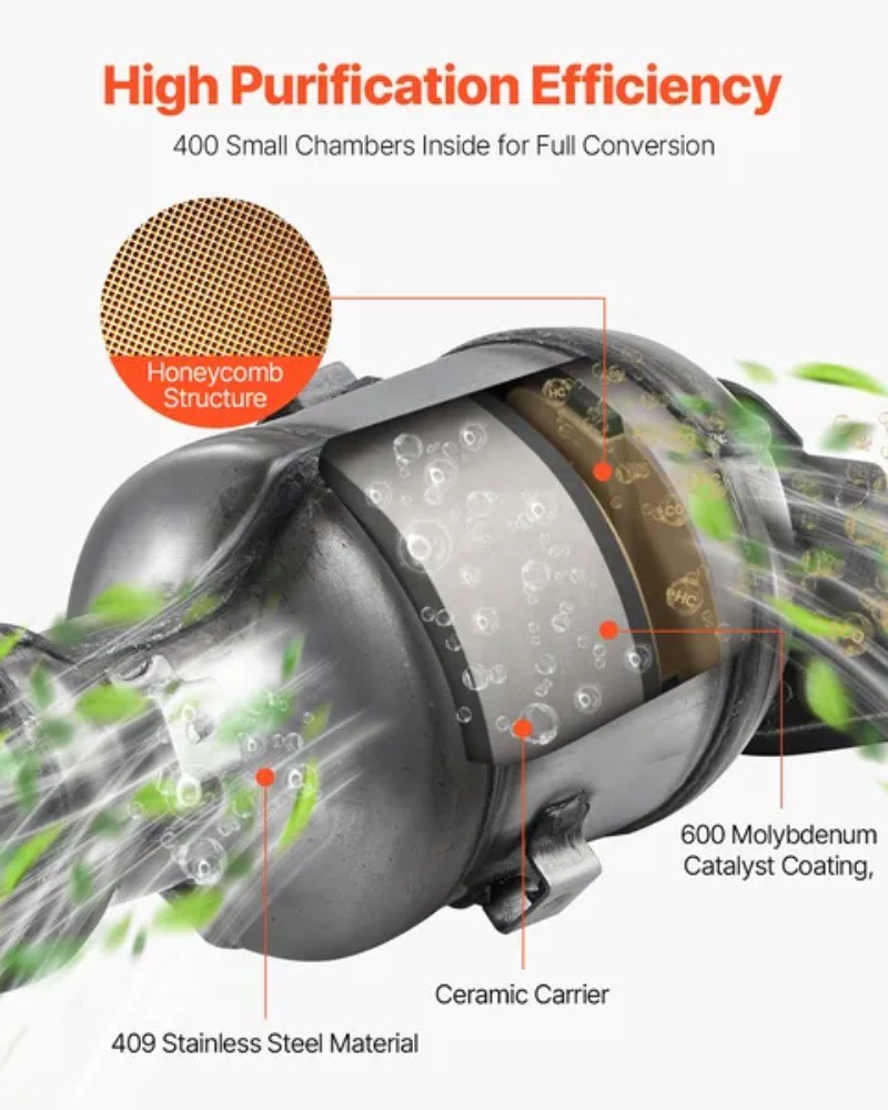 For Catalytic Converter Compatible with Nissan Altima 20-2012"