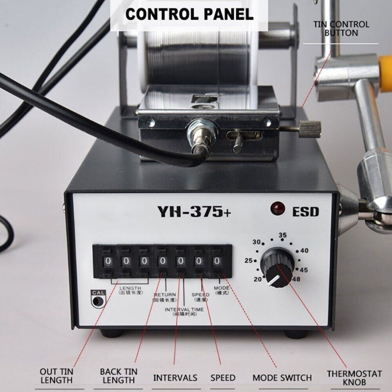 YH-375C Automatic Soldering Machine Circuit Board Wick Welding Machine