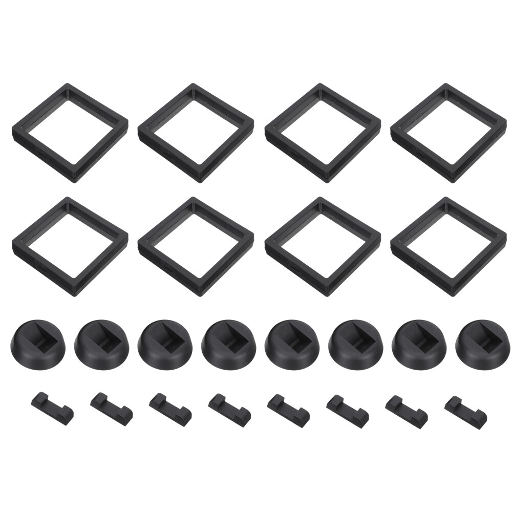 24pcs ring holder showcase 3d floating frame display holder Challenge Display