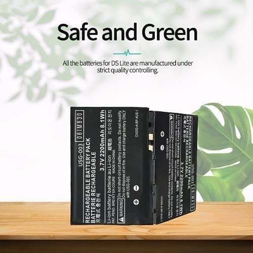 Easily Installable USG-003 2200mAh Battery for DS Lite - Enhanced Performance
