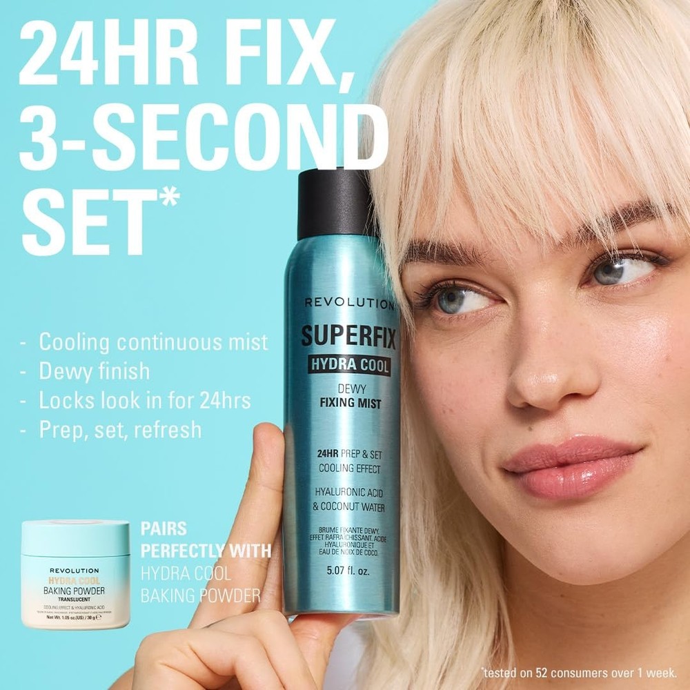 Superfix Hydra Cool Prep + Fix Continuous Fixing Mist