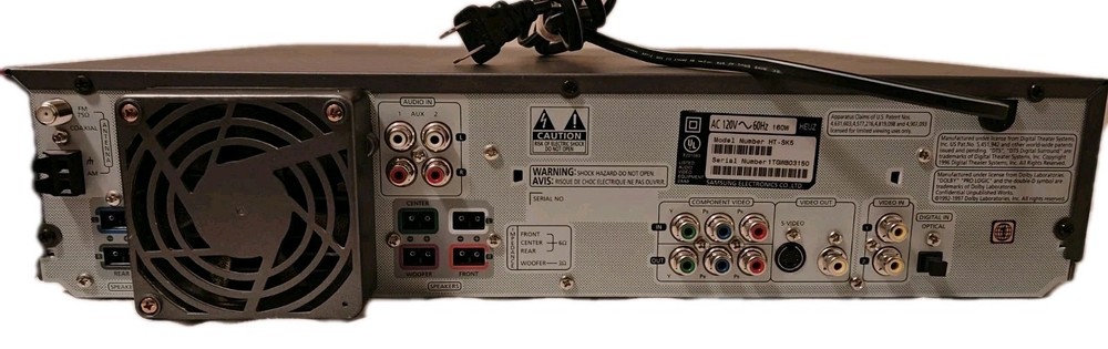 Samsung 5 CD Changer Model ht-sk5 Amplifier/ Tested