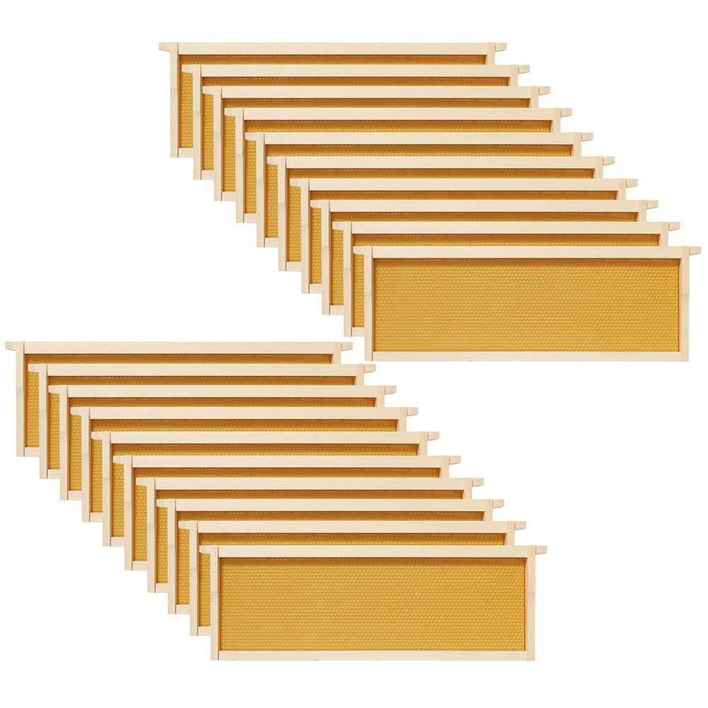 Beehive Kit Fully Assembled and Painted - 10 Frame Kit, 2 Deep, 2 Medium Supers