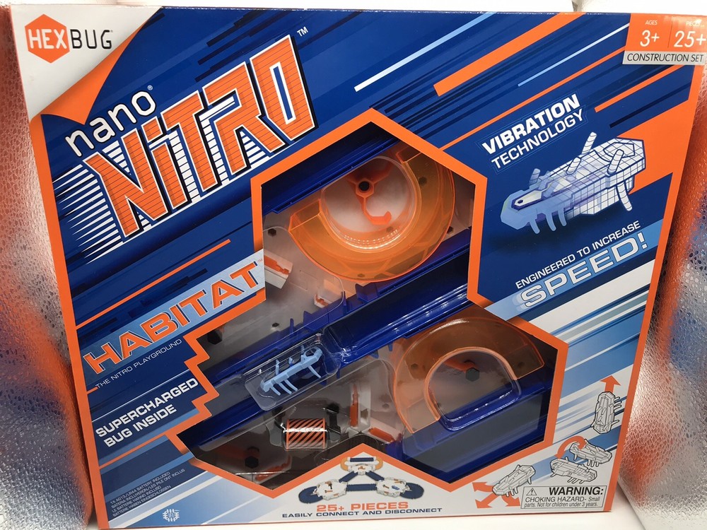 Stem Tech Hexbug Nano Nitro Habitat Set Vibration technology
