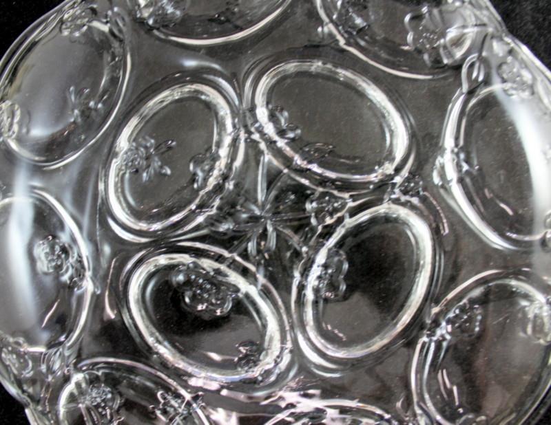 Anchor Hocking Savannah Clear Deviled Egg Platter