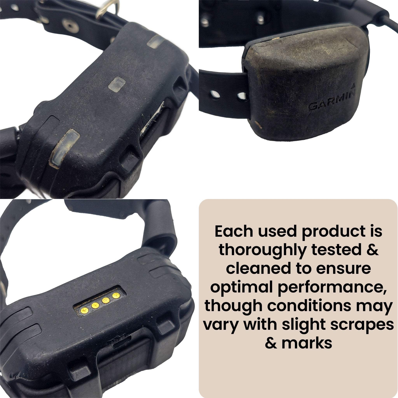 Garmin Alpha TT15 Mini Collar with New Basic Garmin Strap & Antenna