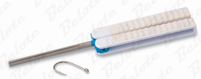 Lansky FINE Folding Diamond Fish Hook Sharpener LDFHS