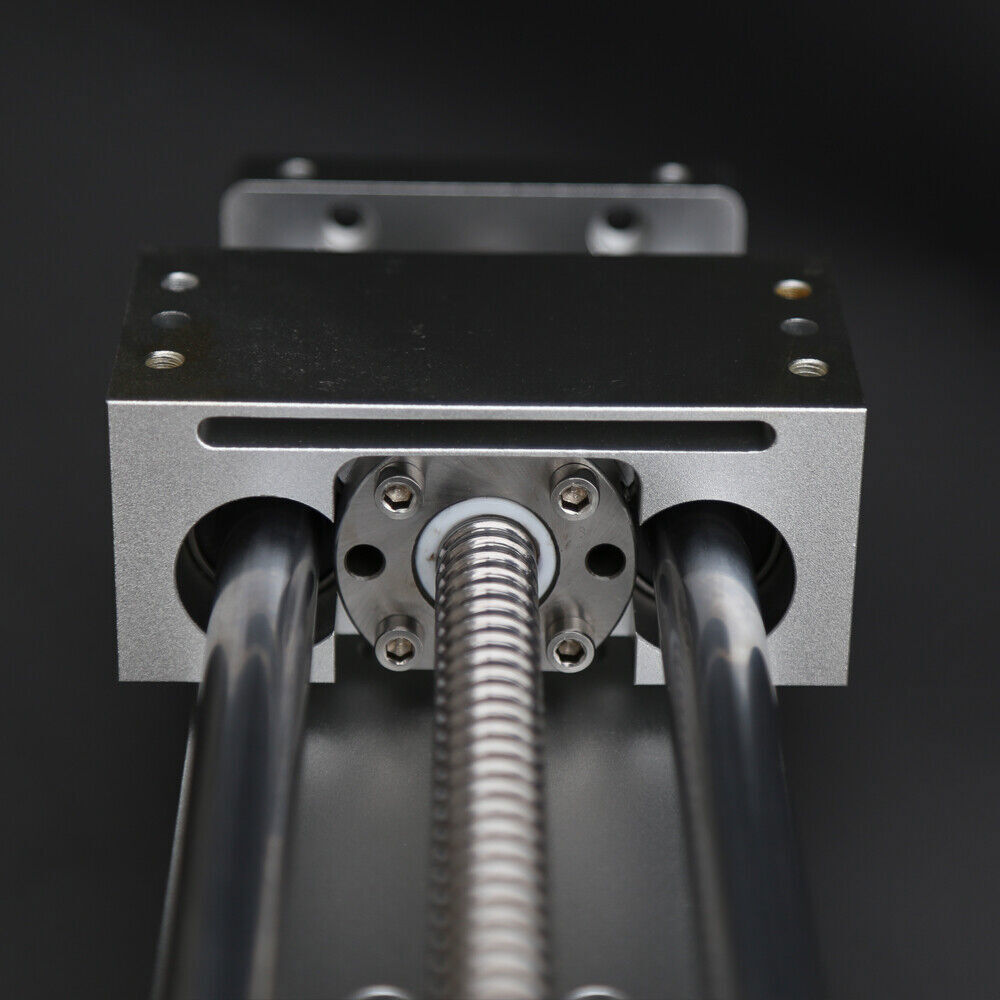 Manual Cross Sliding Table 200MM Linear Rail Slide Stage Actuator Table CNC Mill