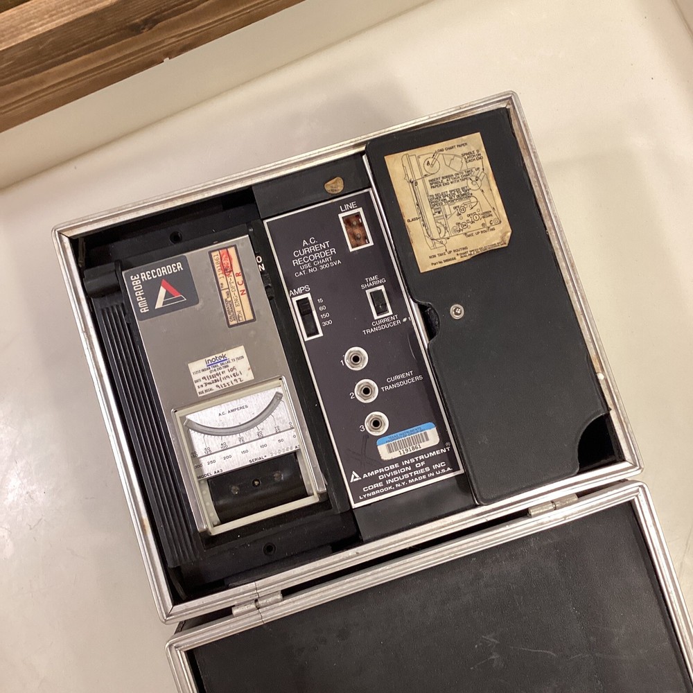 AMPROBE AC Voltmeter Recorder 300 SVA UNTESTED