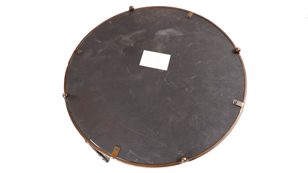 Set of 3 Round Decorative Serving Trays