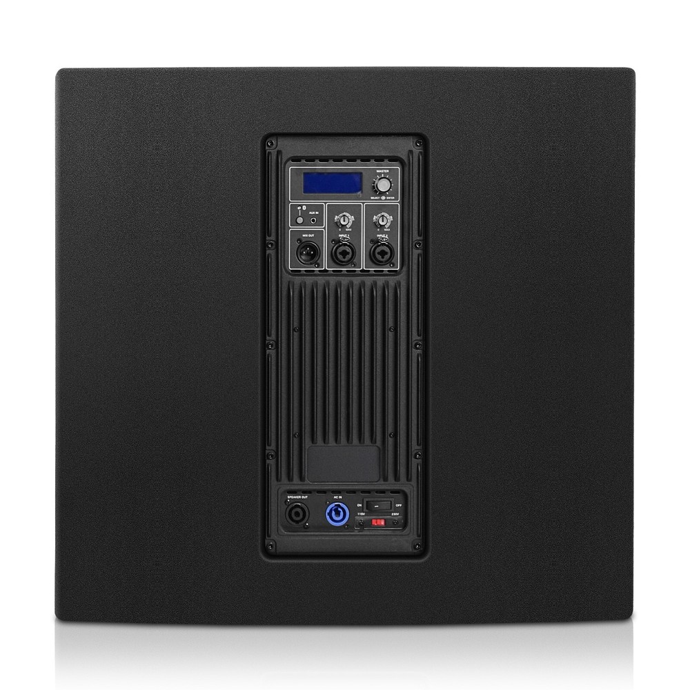 Sound Town Line Array Set, One 18" Sub, One Column Speaker Black (PS-18SP12B1.1)