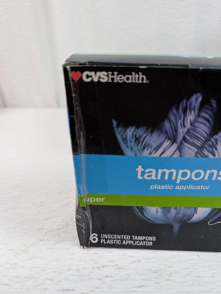 CVS Health - Plastic Tampons - Regular, Super, Light - 4 Boxes