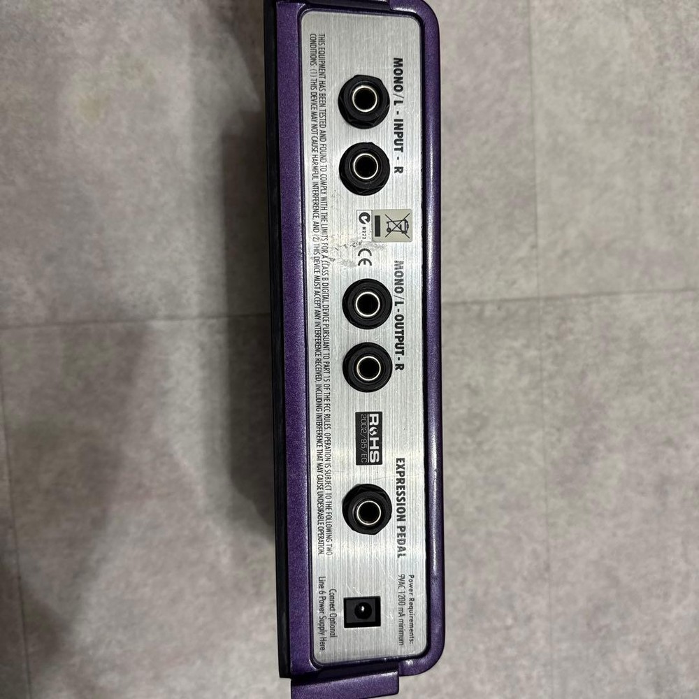 Line 6 FM4 Filter Modeler Effects Pedal with Adapter Tested & Working From Japan