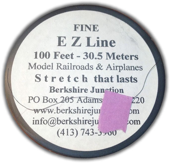 E-Z Line Fine Black 100 Ft. for Rigging