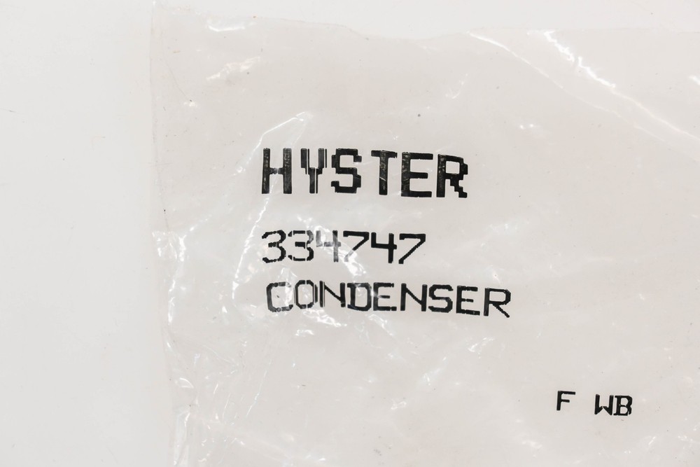 Hyster 334747 Ignition Condenser Kit NOS
