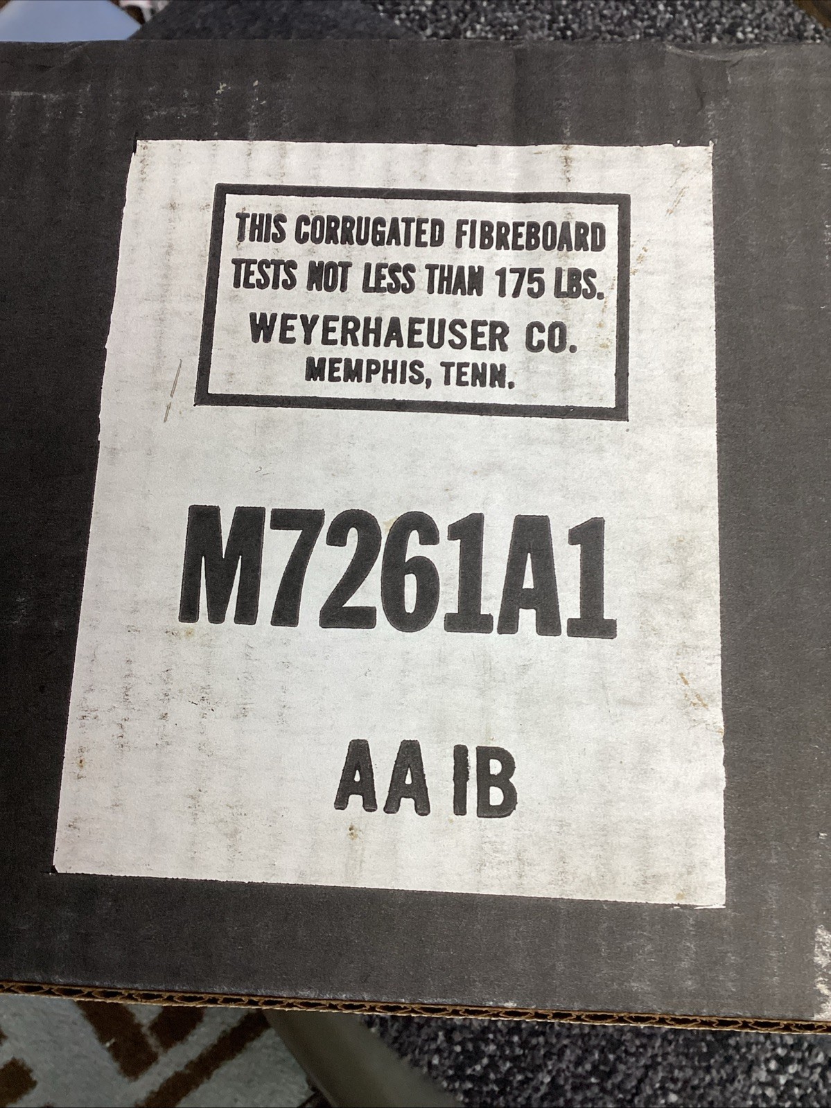 Craftsman USA Vtg. 16” Steel Tool Box 65014 W/Red Tote Tray New In Box