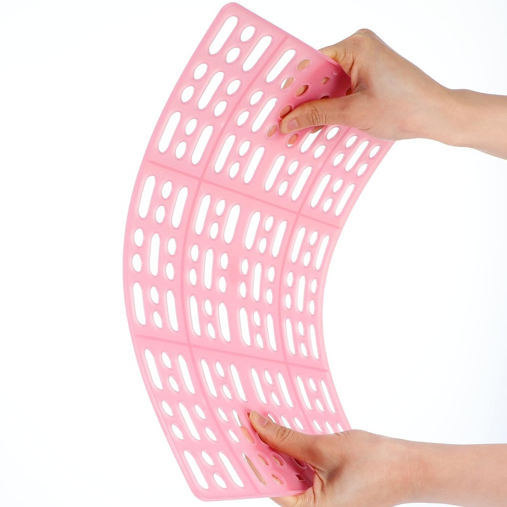 Plastic Rabbit Cage Mat Durable Feet Pad Resting Mats with Connectors