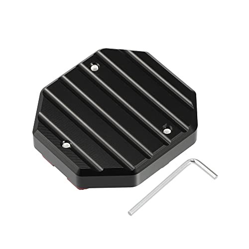 Universal Motorcycle Kickstand Pad CNC Side Stand Foot Extension Support