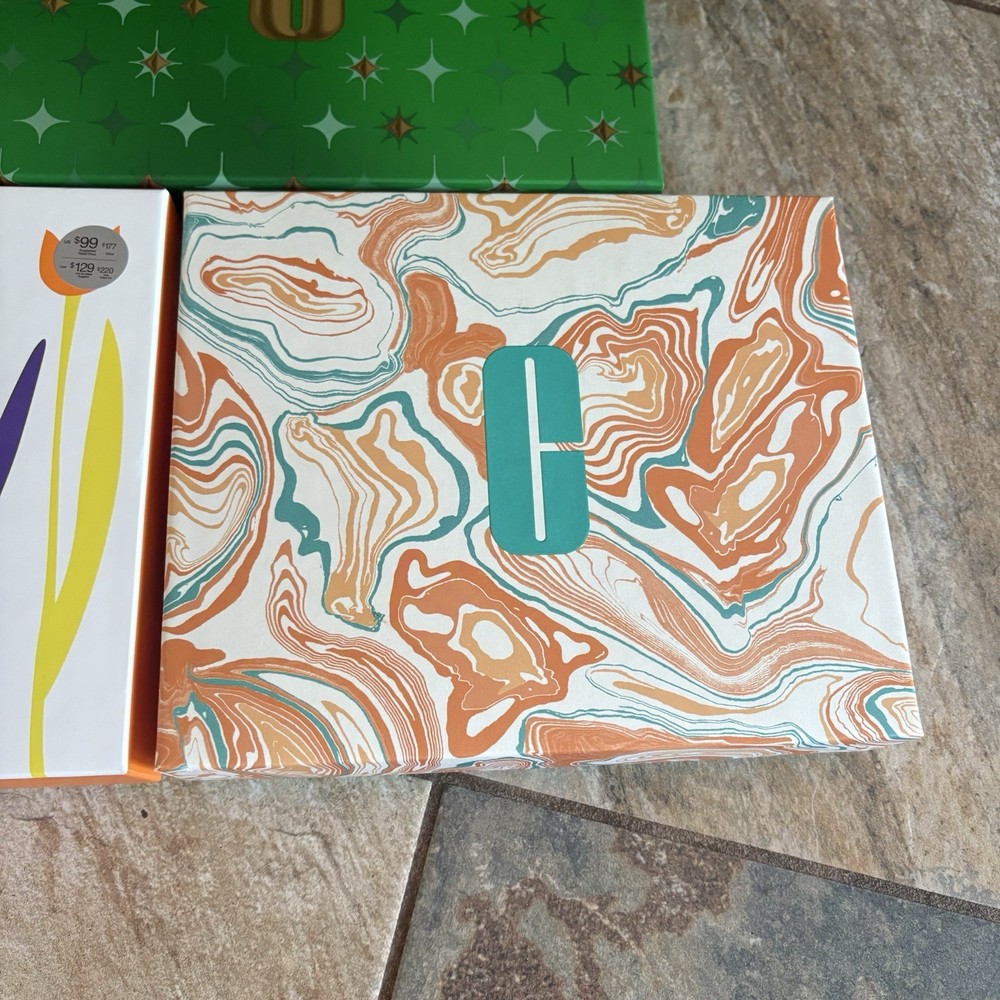 Clinique Bundle Of 3 Gift Boxes **Empty** GUC