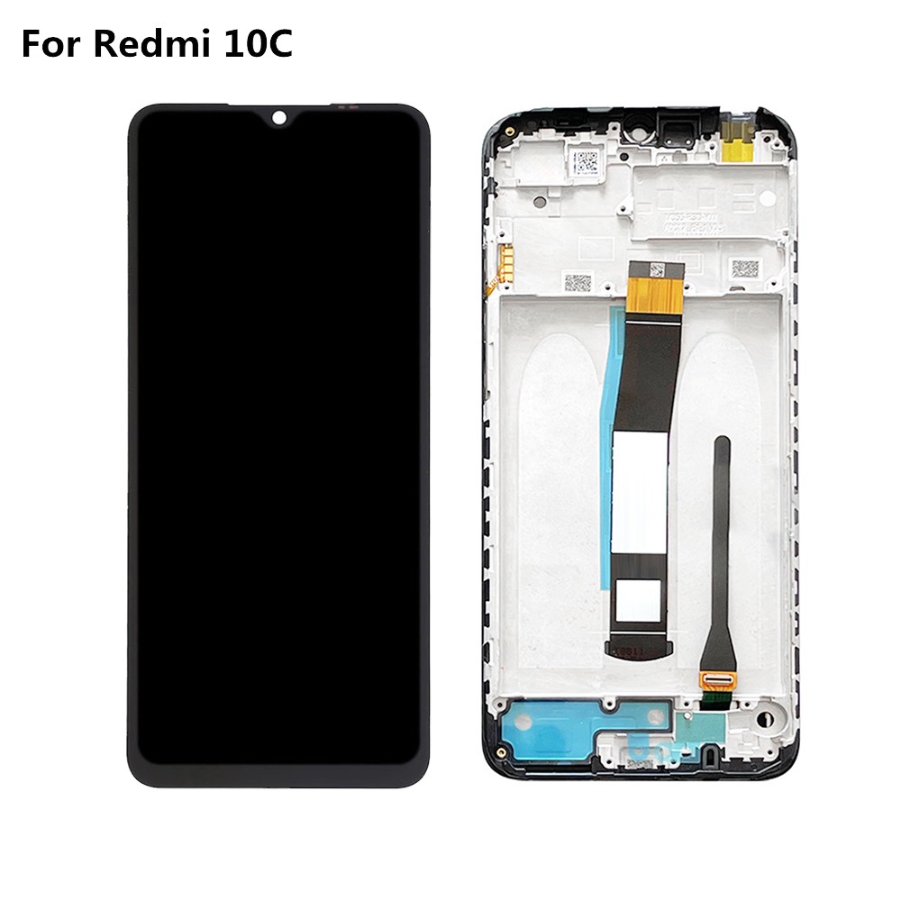 For Xiaomi Redmi 10C LCD Display Screen Digitizer Assembly w/ Frame Replace SE