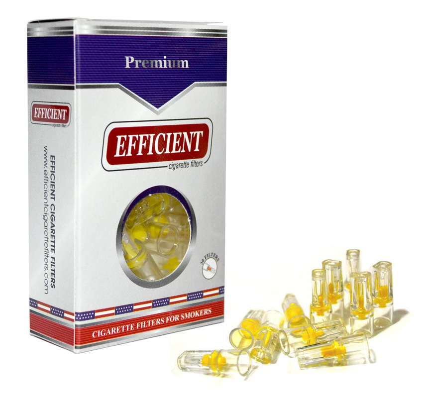 20 Packs EFFICIENT Cigarette Filters (600 Filters) Block & Filter Out Tar & Nic