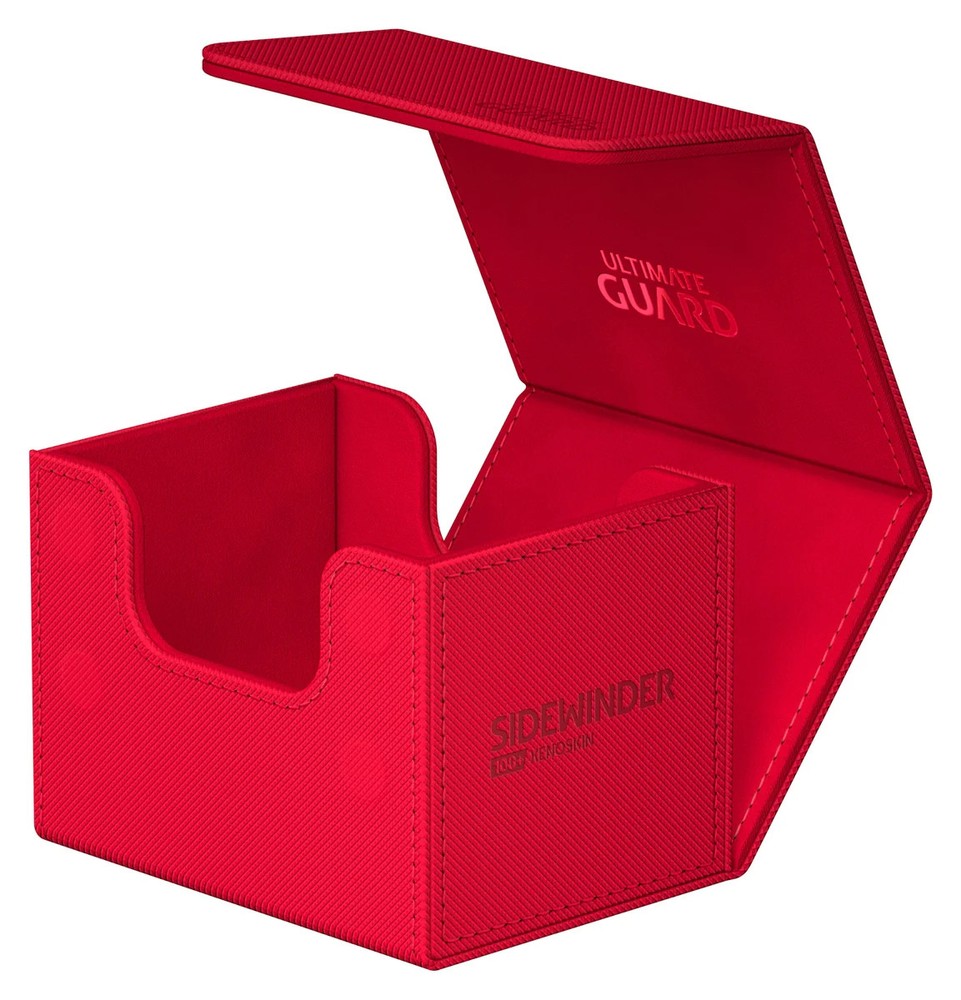 Ultimate Guard Sidewinder 100 Red Xenoskin Deck Box
