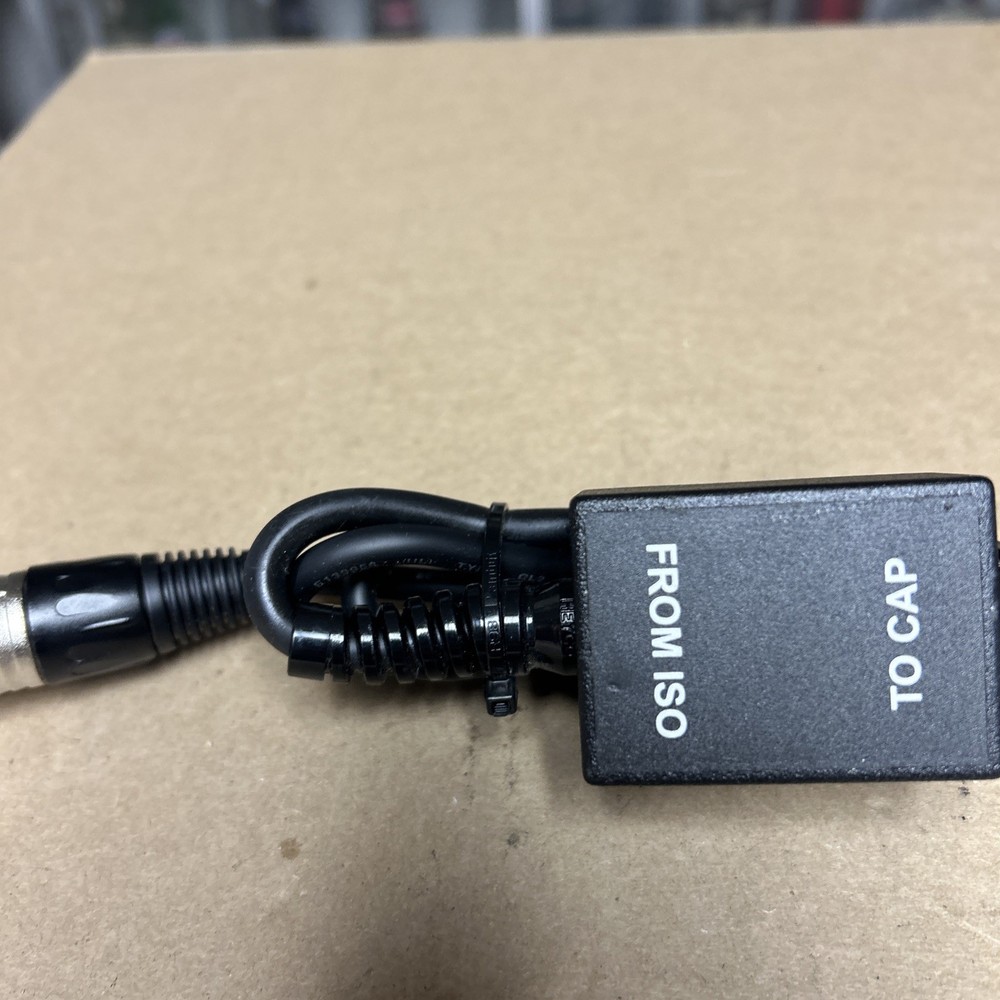CLEAR-COM BALUN BOX ADAPTER CABLE CCC-803054 Cap 3.5MM/XLR3M 4 FT