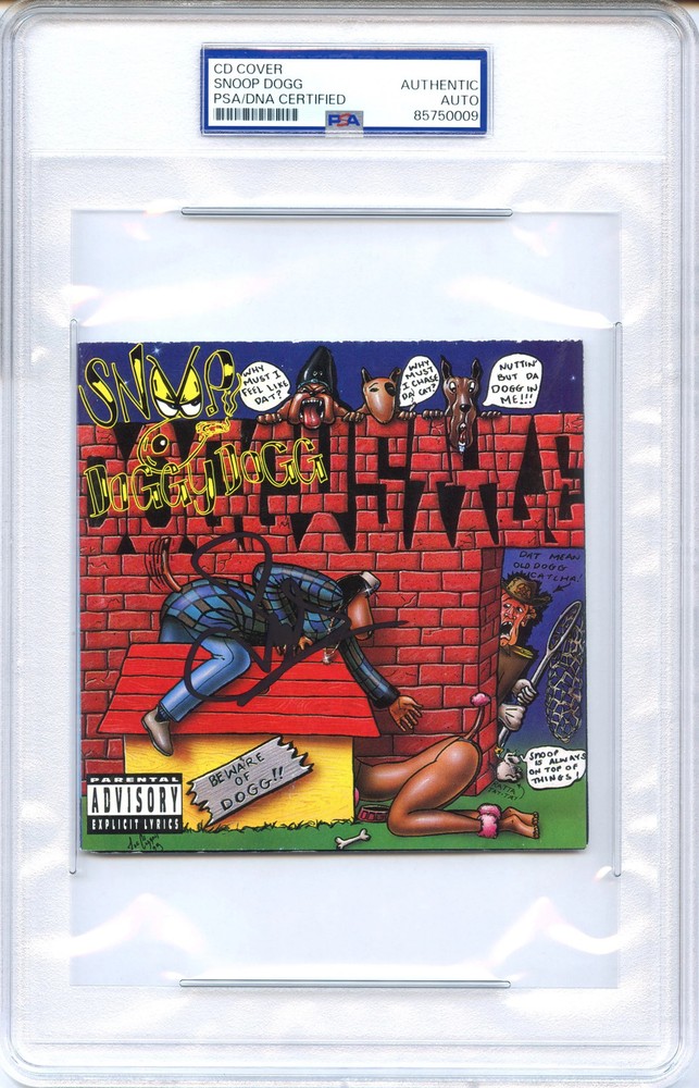 Snoop Dogg Signed Autographed CD Cover "Doggystyle" PSA/DNA Authenticated