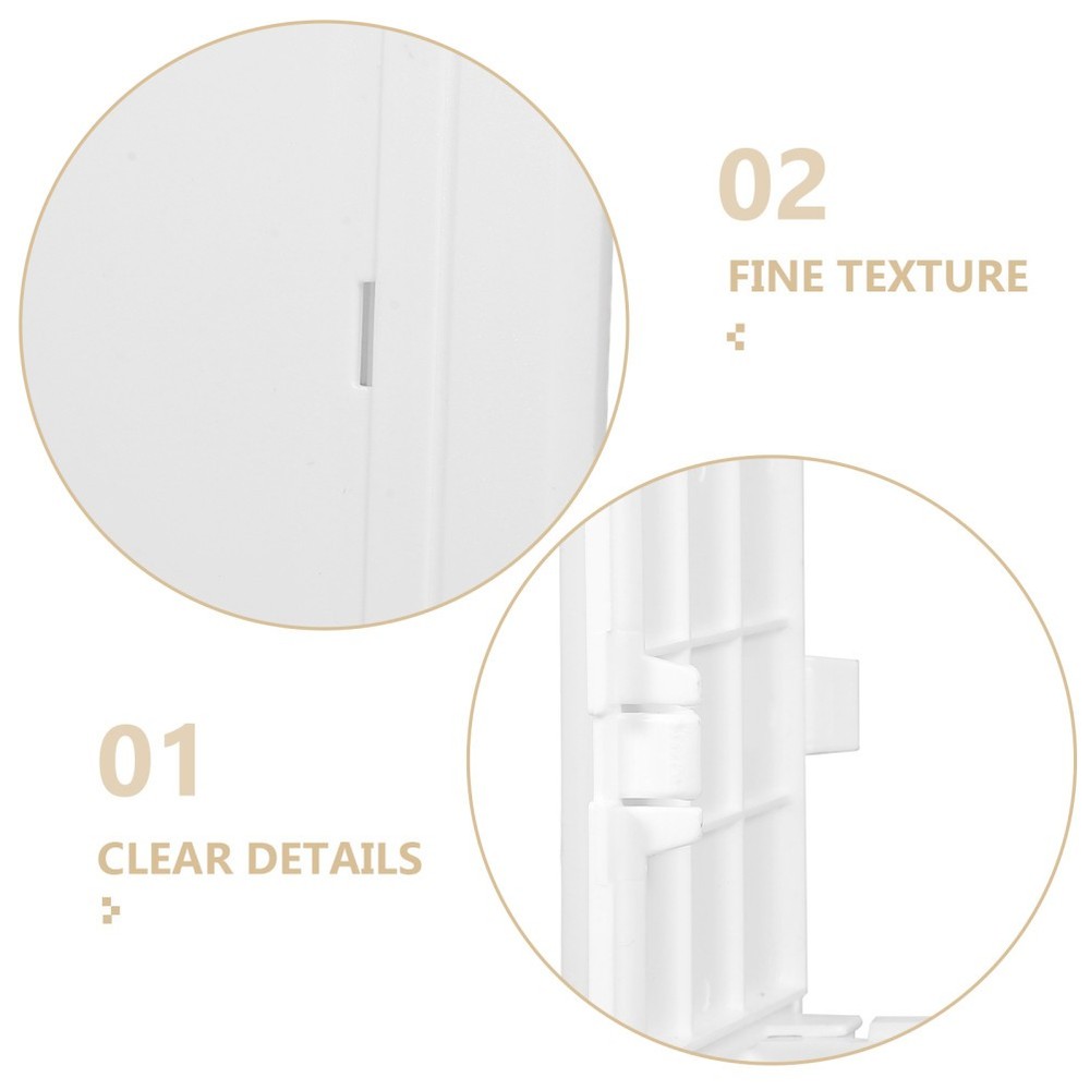 Bathroom Plumbing Access Panel Plastic Cover Plate for Drywall