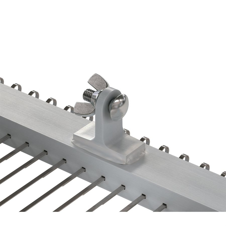 BON 12-481 Texture Comb 36" 1/2" Center SS Tines