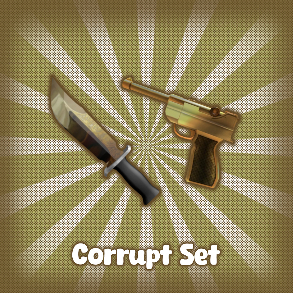 Corrupt Set MM2 Unique Bundle / Cheap and Quick Delivery (Murder Mystery 2)