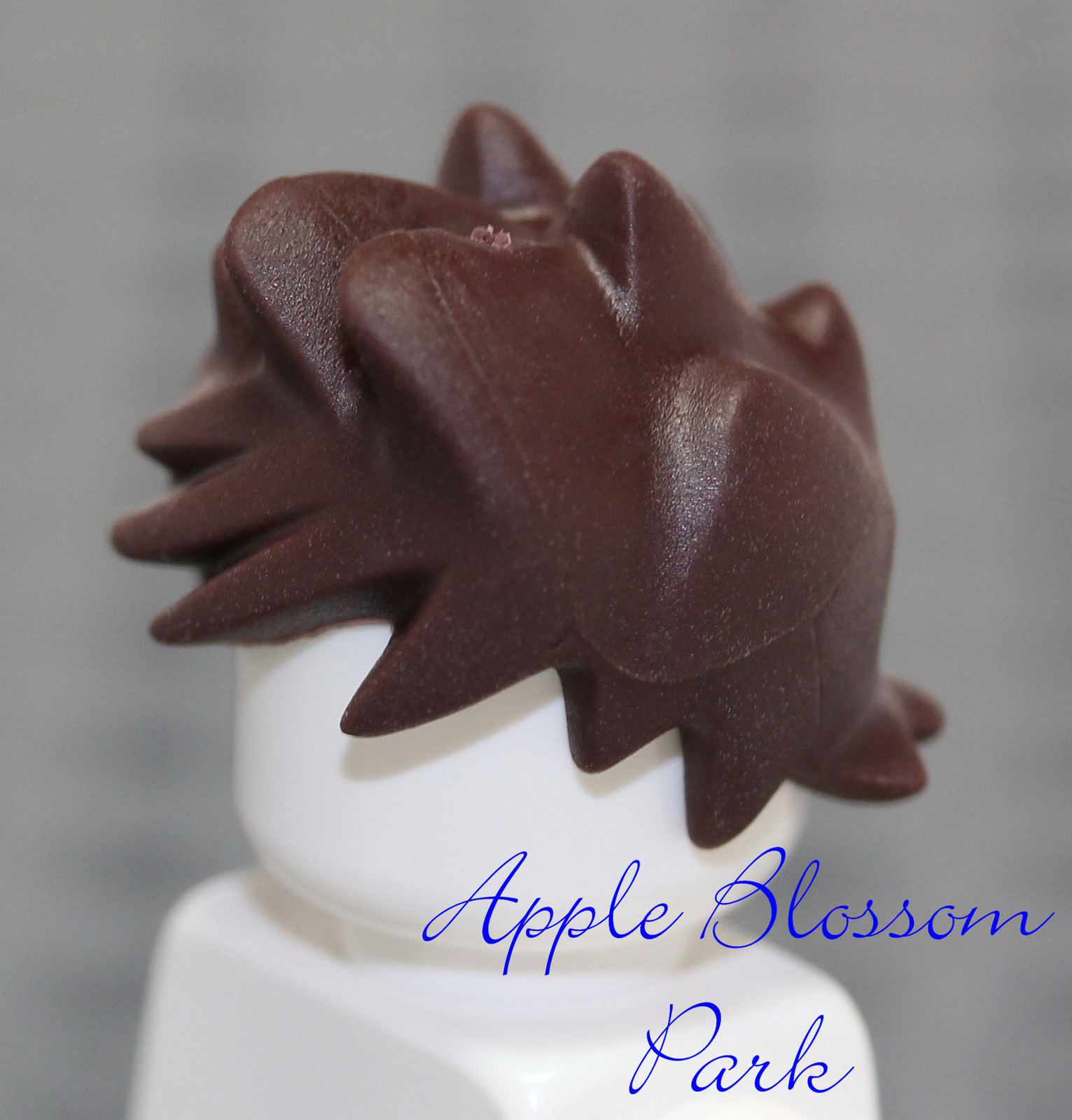 NEW Lego Minifig Male/Boy Spiked DARK BROWN HAIR Gr8 Ninjago Ninja Kai Head Gear