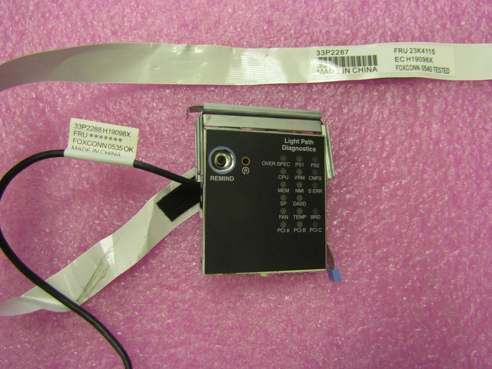 23K4490 OPERATOR INFO PANEL FOR X336 P