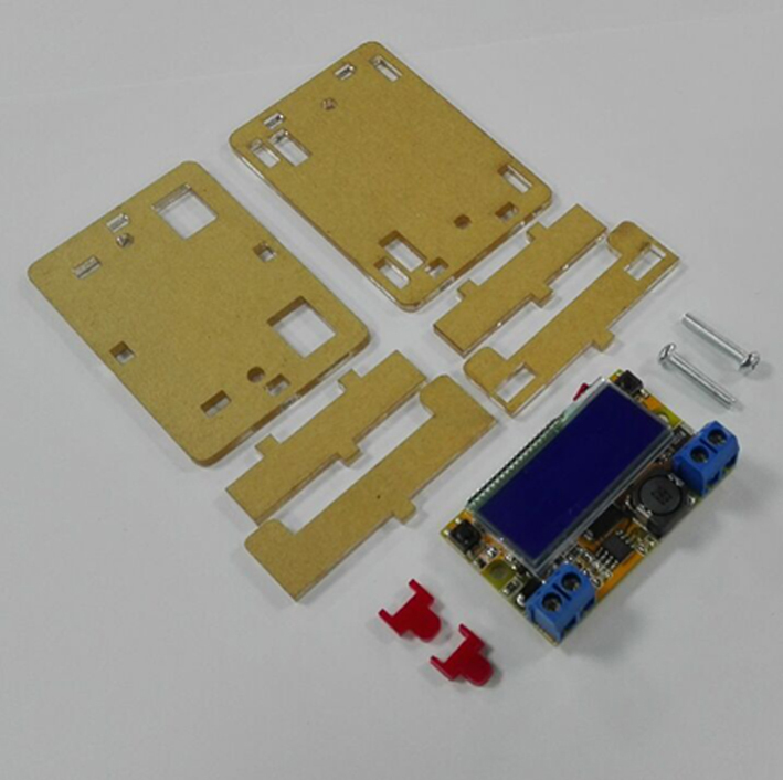 DC-DC Adjustable Step-down Power Supply Module Voltage Current LCD Display Shell