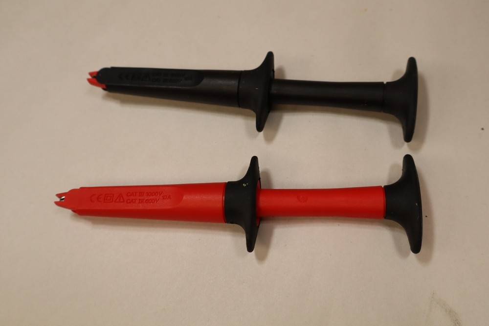fluke 1000v alligator clamp probes