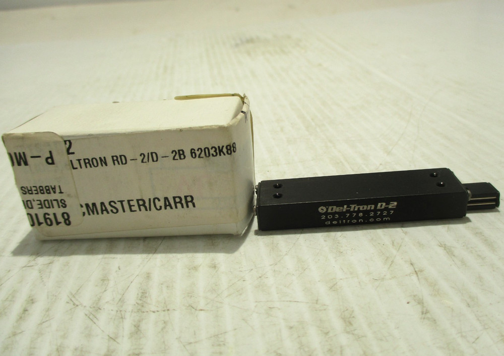 NEW DELTRON DEL-TRON D-2 LINEAR SLIDE RAIL