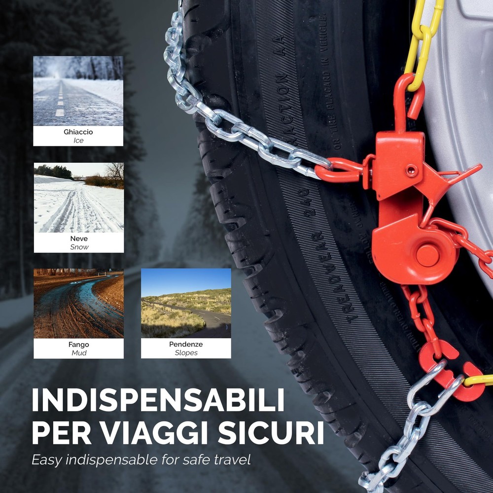 18822 Snow Chains "Rapid T2", 9 mm, Size 95, ÖNORM